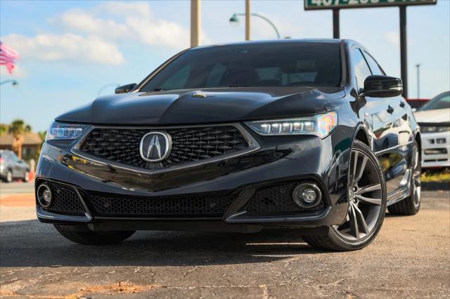 used 2019 Acura TLX car, priced at $18,995