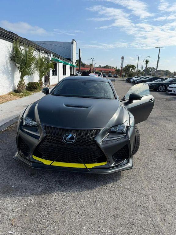 used 2015 Lexus RC F car, priced at $45,995