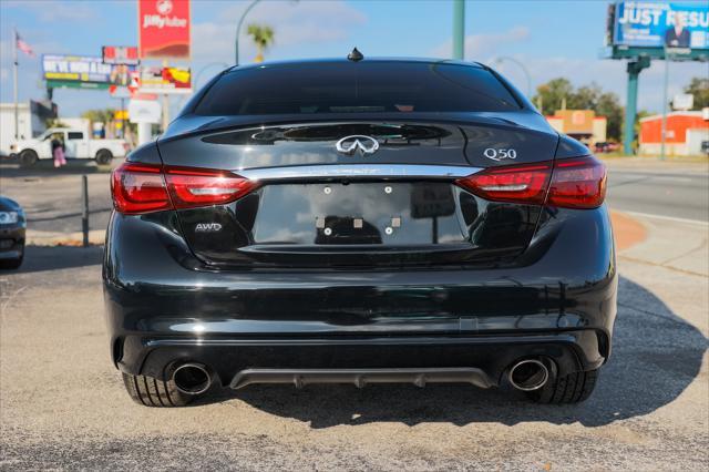 used 2019 INFINITI Q50 car, priced at $20,995