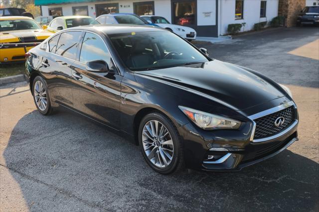 used 2019 INFINITI Q50 car, priced at $20,995