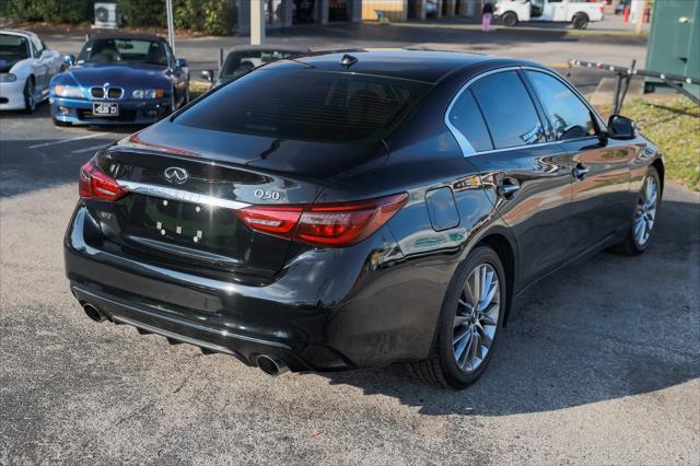 used 2019 INFINITI Q50 car, priced at $20,995