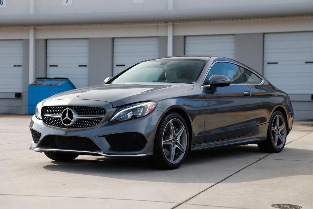 used 2018 Mercedes-Benz C-Class car, priced at $23,995
