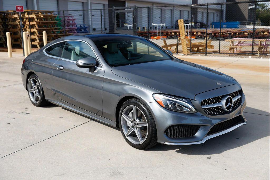 used 2018 Mercedes-Benz C-Class car, priced at $23,995