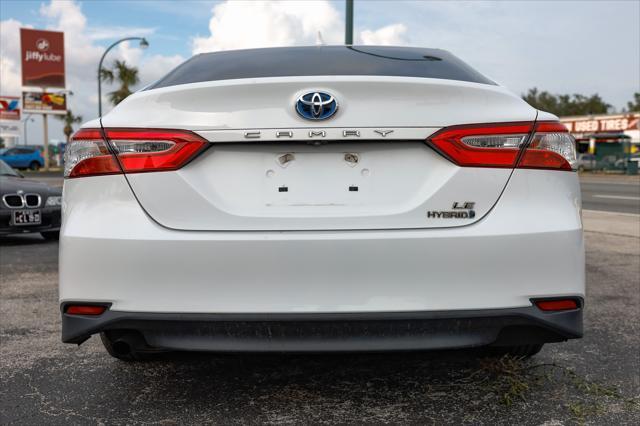 used 2019 Toyota Camry Hybrid car, priced at $16,995