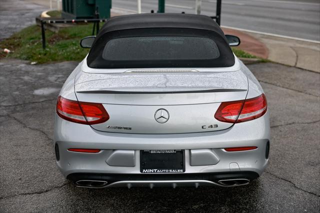 used 2017 Mercedes-Benz AMG C 43 car, priced at $28,495