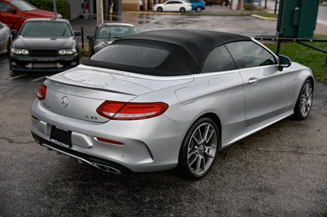 used 2017 Mercedes-Benz AMG C 43 car, priced at $28,495