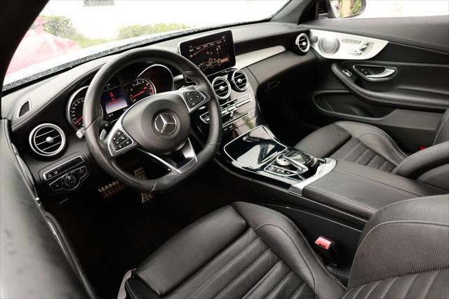 used 2017 Mercedes-Benz AMG C 43 car, priced at $28,495