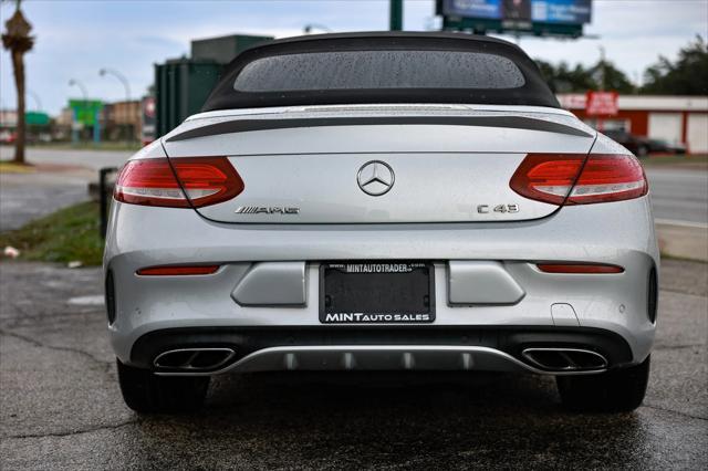 used 2017 Mercedes-Benz AMG C 43 car, priced at $28,995