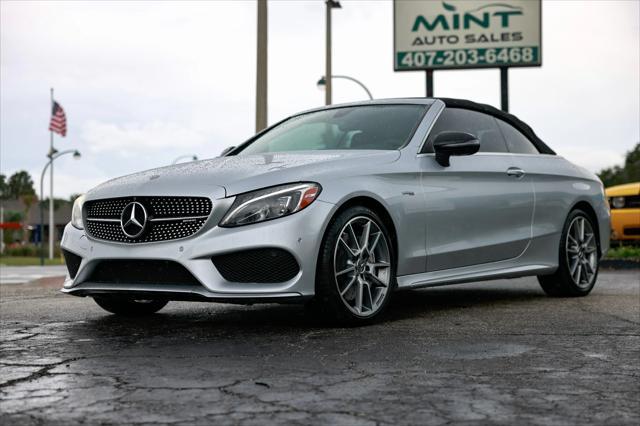 used 2017 Mercedes-Benz AMG C 43 car, priced at $28,995