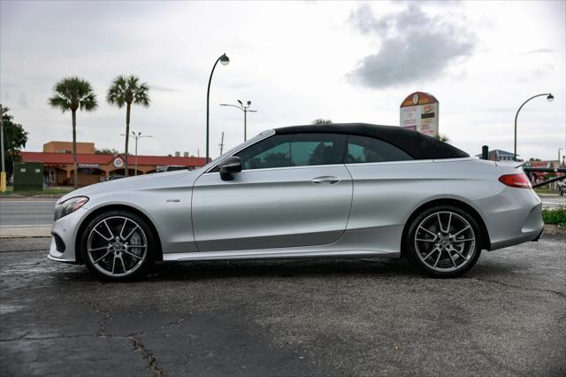 used 2017 Mercedes-Benz AMG C 43 car, priced at $28,995