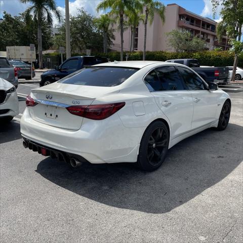 used 2019 INFINITI Q50 car, priced at $17,995