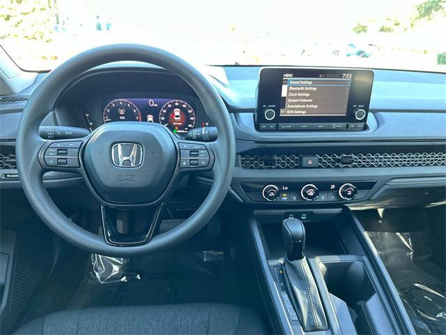 new 2025 Honda Accord car, priced at $28,533