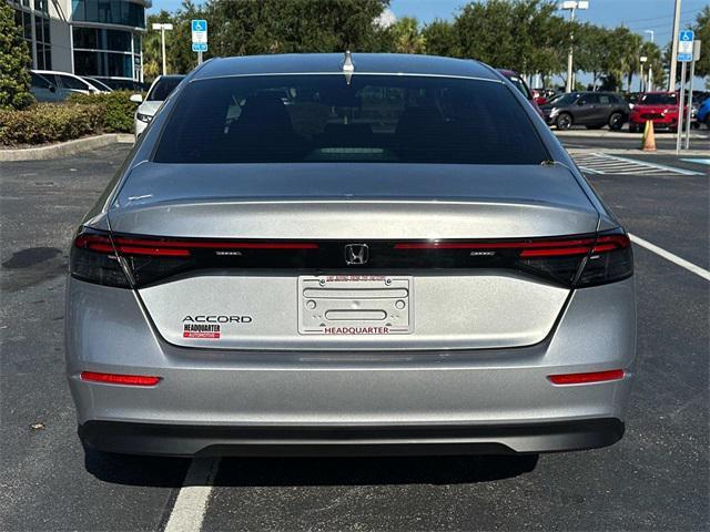 new 2025 Honda Accord car, priced at $28,533