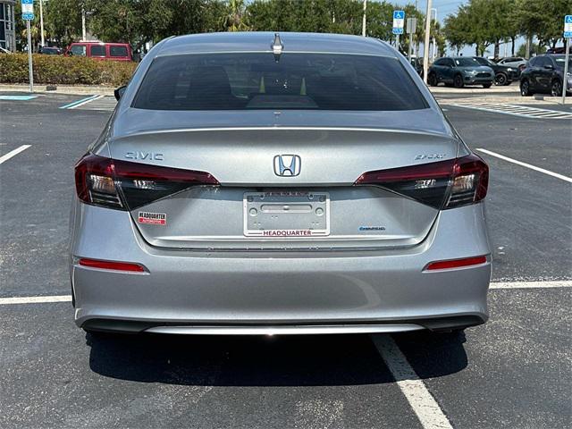 new 2025 Honda Civic Hybrid car, priced at $29,019