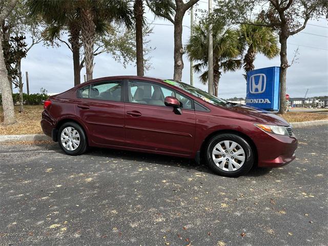 used 2012 Honda Civic car, priced at $6,400