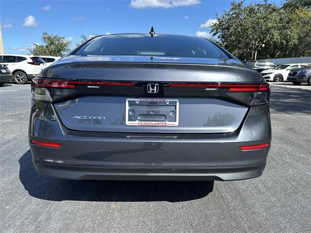 new 2025 Honda Accord car, priced at $28,578