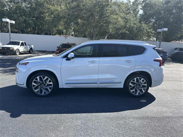used 2021 Hyundai Santa Fe car, priced at $25,400