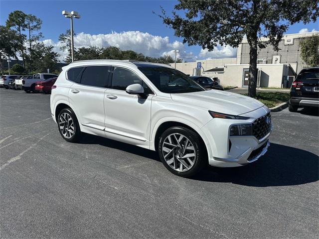 used 2021 Hyundai Santa Fe car, priced at $25,400