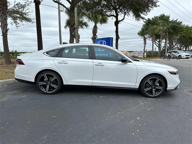 new 2024 Honda Accord Hybrid car, priced at $33,745