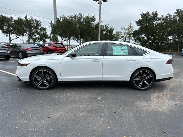 new 2024 Honda Accord Hybrid car, priced at $33,745