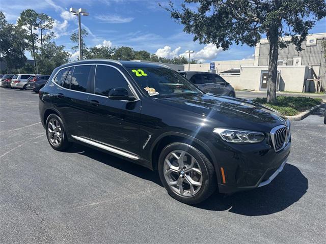 used 2022 BMW X3 car, priced at $28,200