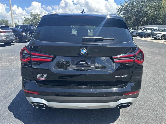 used 2022 BMW X3 car, priced at $28,200