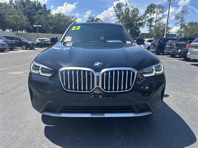 used 2022 BMW X3 car, priced at $28,200