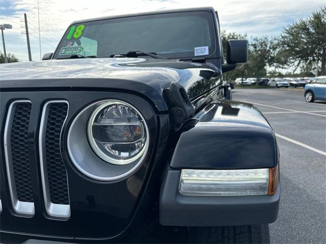used 2018 Jeep Wrangler Unlimited car, priced at $23,500