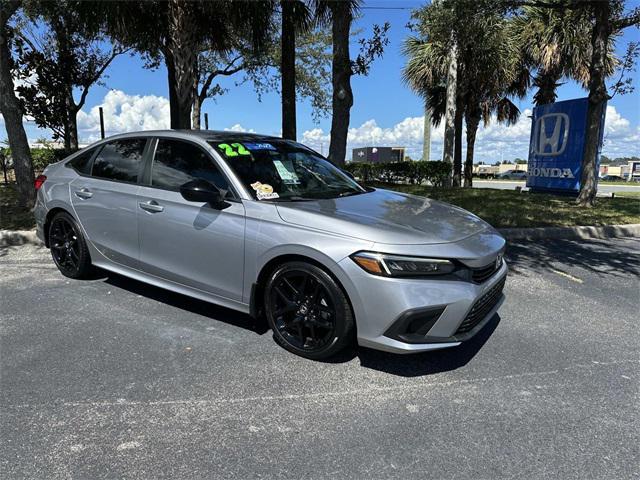 used 2022 Honda Civic car, priced at $22,500