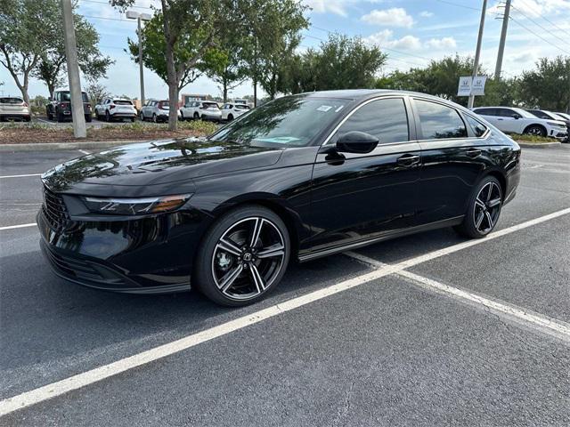 new 2025 Honda Accord Hybrid car, priced at $33,532