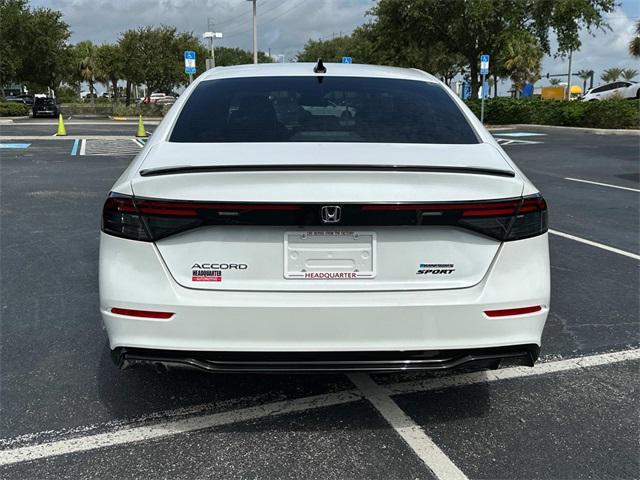 new 2025 Honda Accord Hybrid car, priced at $35,435