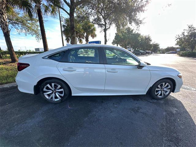 new 2026 Honda Civic car, priced at $25,399