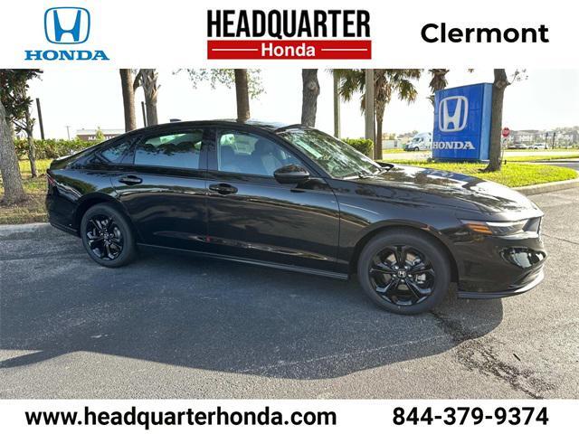 new 2025 Honda Accord car, priced at $30,563