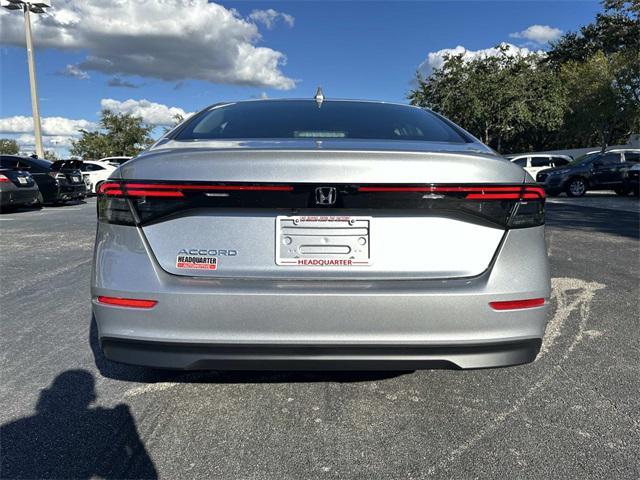 new 2025 Honda Accord car, priced at $28,578