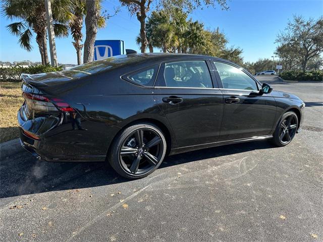 new 2025 Honda Accord Hybrid car, priced at $35,548