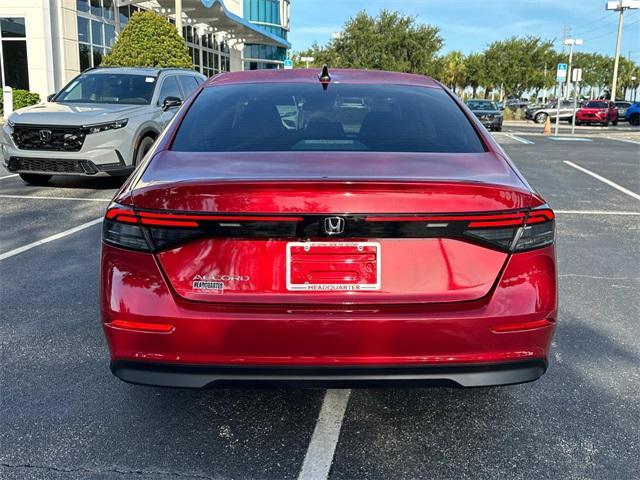 new 2025 Honda Accord car, priced at $30,994