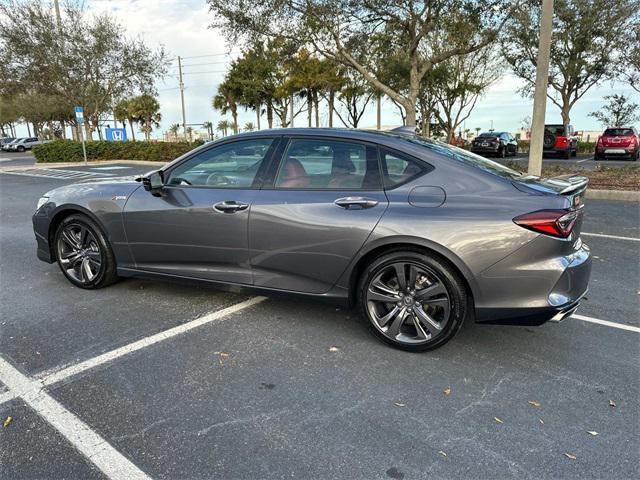 used 2022 Acura TLX car, priced at $31,900