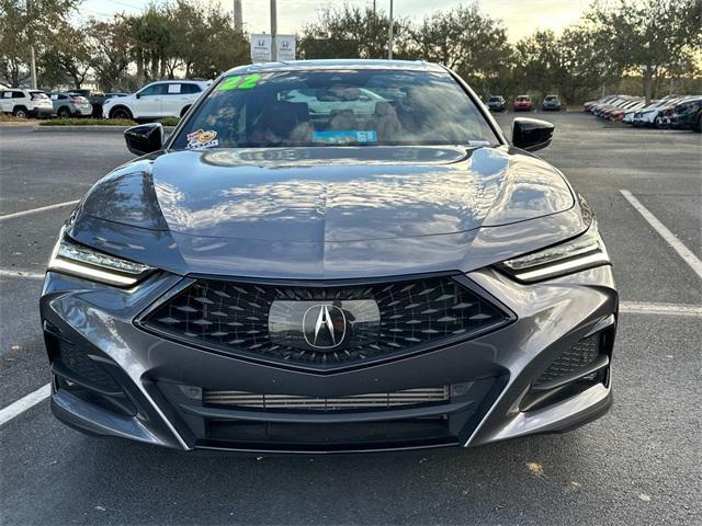 used 2022 Acura TLX car, priced at $31,900