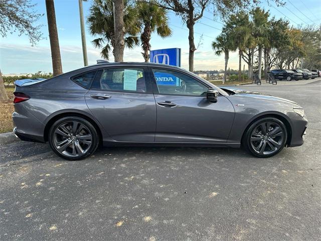 used 2022 Acura TLX car, priced at $31,900