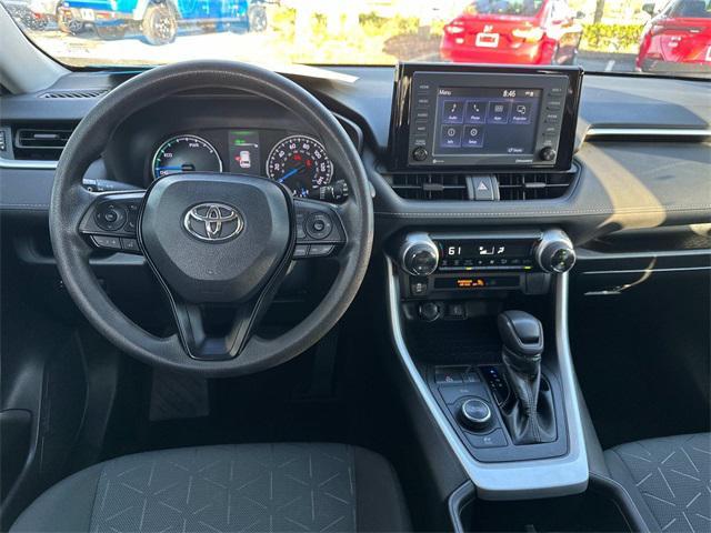 used 2022 Toyota RAV4 Hybrid car, priced at $27,000