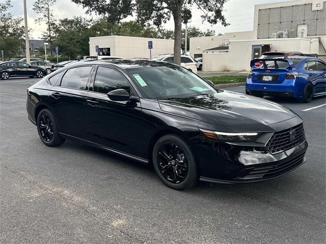 new 2025 Honda Accord car, priced at $30,563
