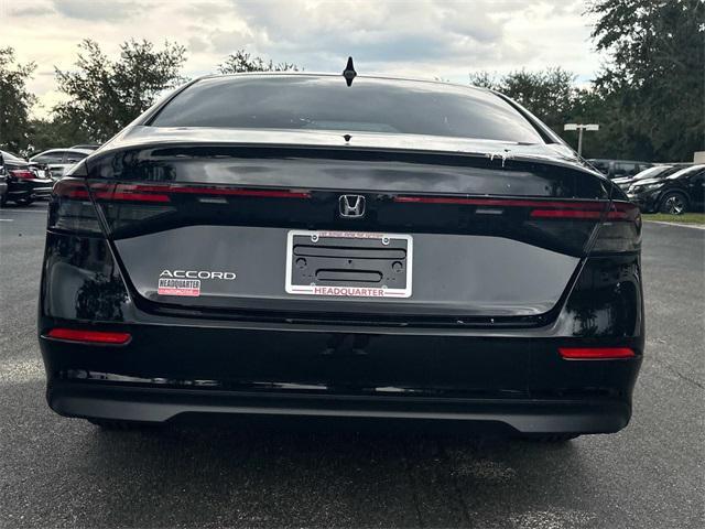 new 2025 Honda Accord car, priced at $30,563