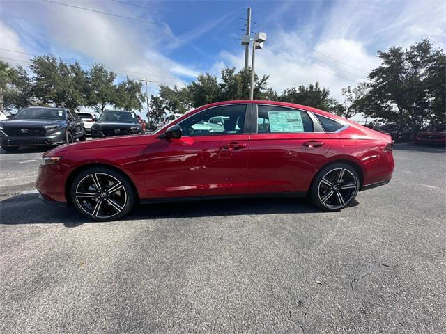 new 2024 Honda Accord Hybrid car, priced at $33,779