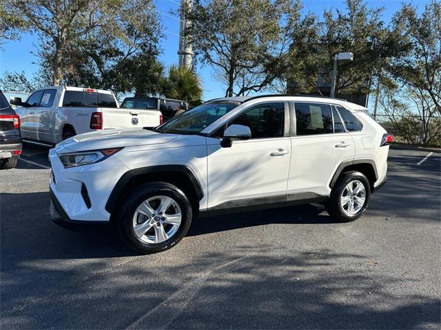 used 2021 Toyota RAV4 car, priced at $23,500