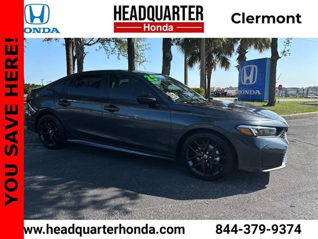 used 2025 Honda Civic Hybrid car, priced at $29,200
