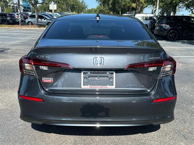 used 2025 Honda Civic Hybrid car, priced at $29,200