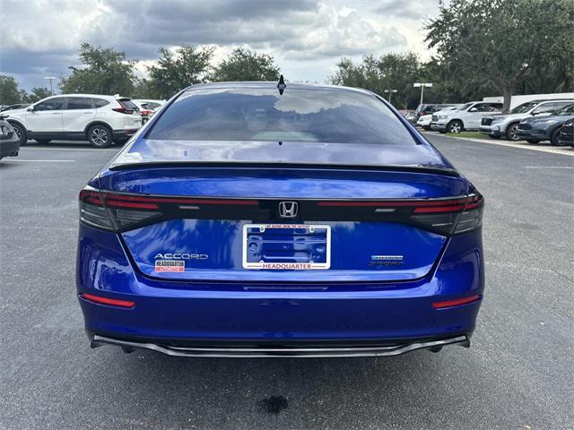 new 2025 Honda Accord Hybrid car, priced at $35,480