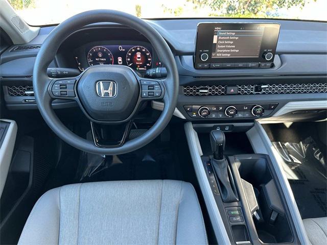 new 2025 Honda Accord car, priced at $31,108