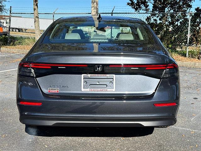 new 2025 Honda Accord car, priced at $31,108