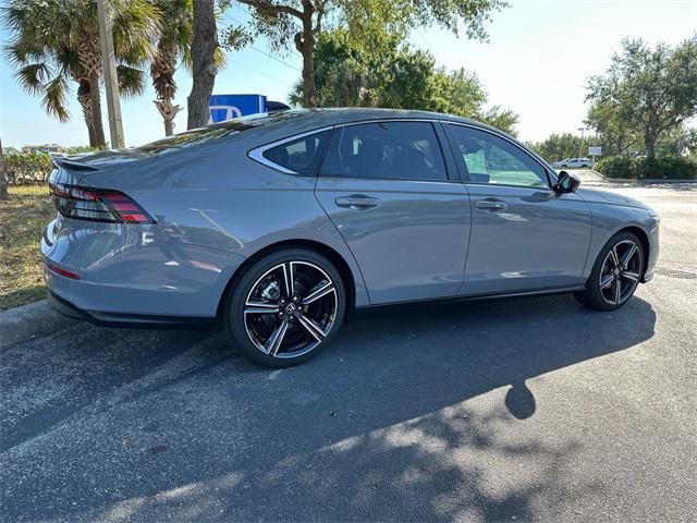 new 2025 Honda Accord Hybrid car, priced at $33,963